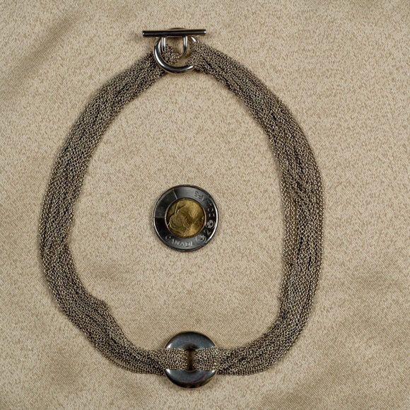 SOLD! Tiffany & Co
Multi Strand Circle Pendant Necklace - Picture 4 of 5